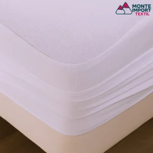 Protector de colchón sanitario rizo PVC impermeable